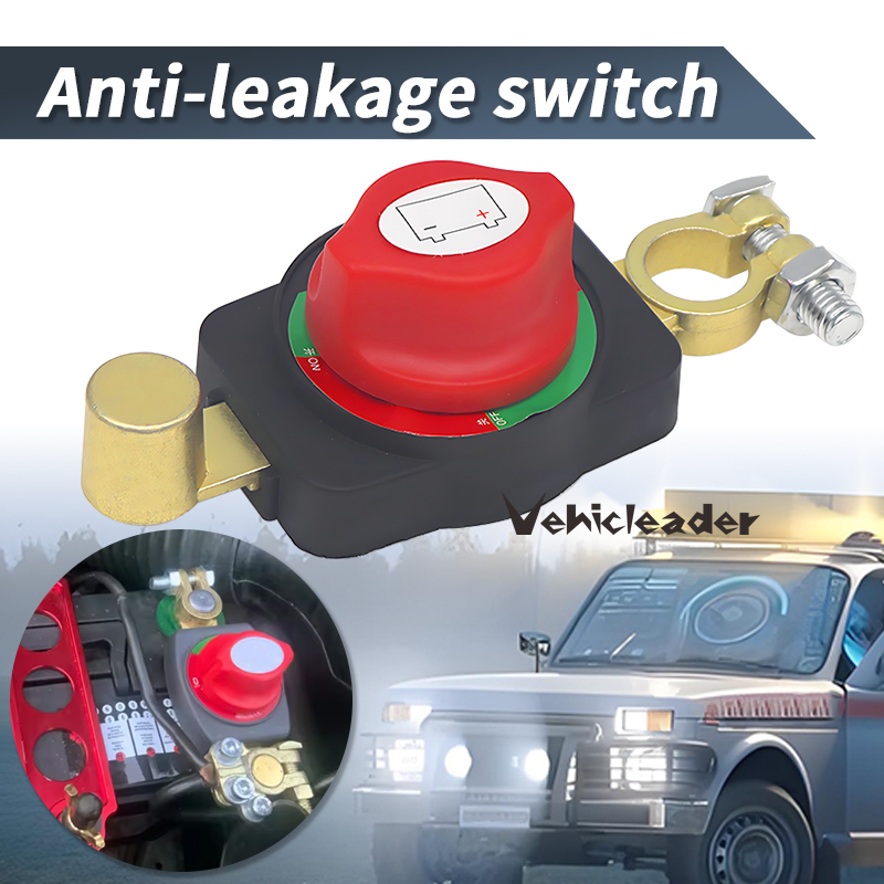 Battery Disconnect Switch Master Cut Off - 12-48v แบตเตอรี่ตัดสวิทช์หลัก Disconnect Isolator เปิด/ปิดแบตเตอรี่ตัด Master