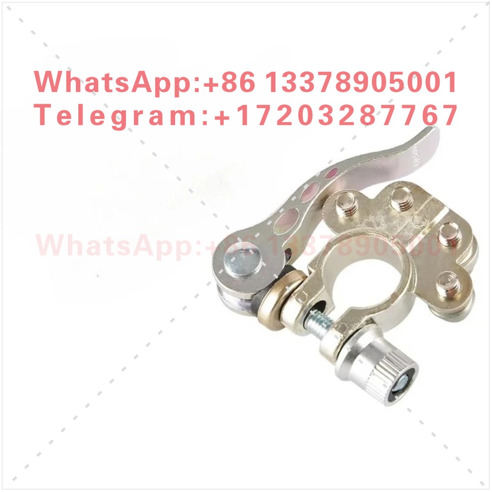 Battery Terminal Clamps Quick Release Brass - ขั้วต่อแบตเตอรี่รถยนต์แบบหนา ทำจากทองเหลือง พร้อมคลิปล็อคสายไฟแบบปลดเร็ว