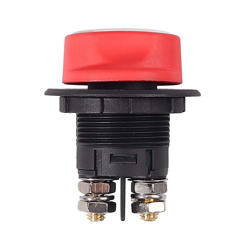 Battery Disconnect Switch Master Cut Off - สวิตช์ตัดวงจรแบตเตอรี่กันน้ำ 100A สำหรับรถยนต์ รถตู้ เรือ -
