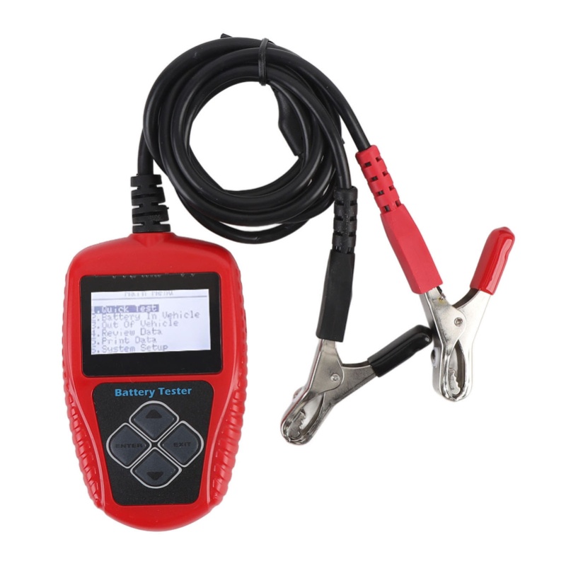 Car Battery Load Tester Digital Cranking - เครื่องทดสอบแบตเตอรี่รถยนต์ 12V CCA 100 ถึง 2000