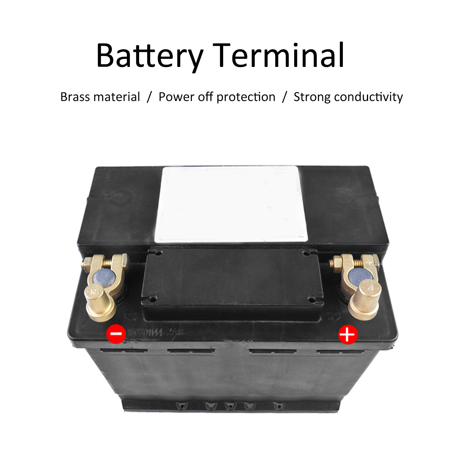ขั้วแบตเตอรี่รถยนต์บวก ขั้วแบต - Battery Terminal Clamps Quick Release Brass บทวิจารณ์และราคา