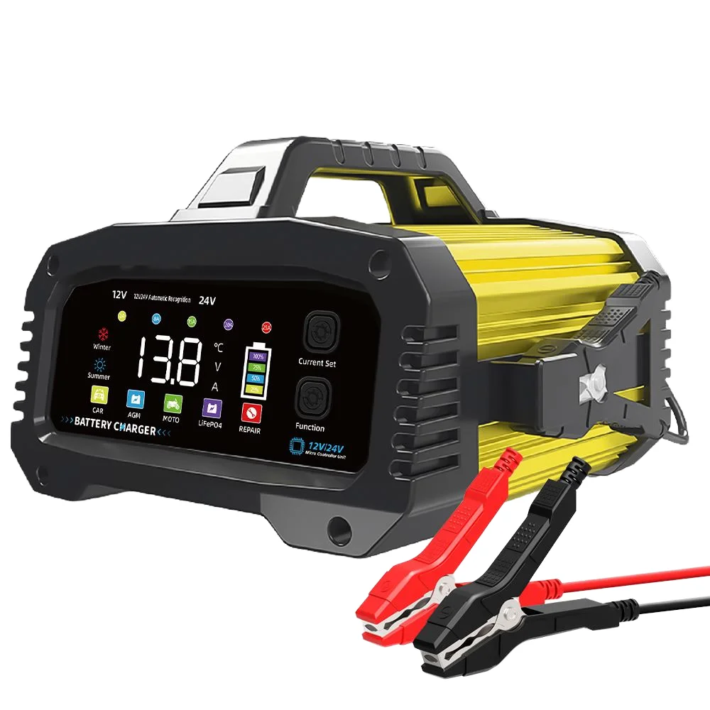 เครื่องชาร์จแบตเตอรี่อัตโนมัติ - Lifepo4 Battery Charger Smart Automatic บทวิจารณ์และราคา