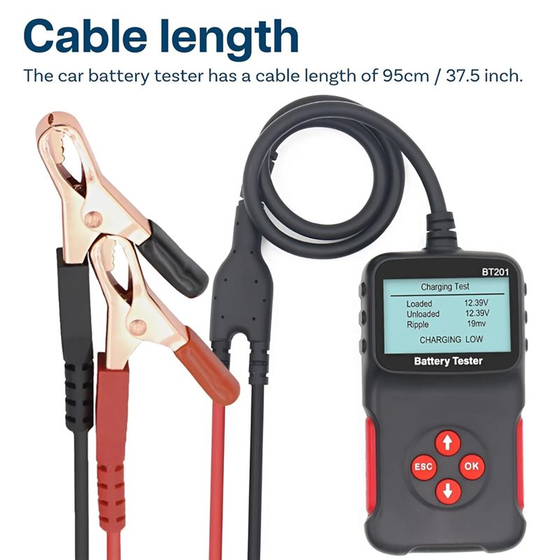 AA94 – เครื่องทดสอบแบตเตอรี่รถ - Alternator Tester Digital Diagnostic Tool บทวิจารณ์และราคา