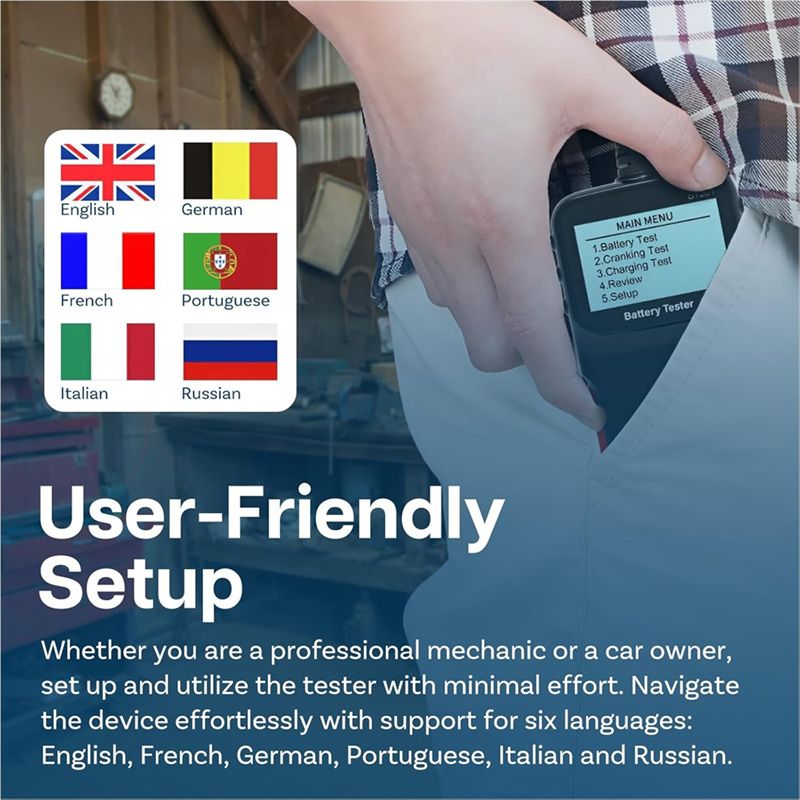 AA94 – เครื่องทดสอบแบตเตอรี่รถ - Alternator Tester Digital Diagnostic Tool บทวิจารณ์และราคา