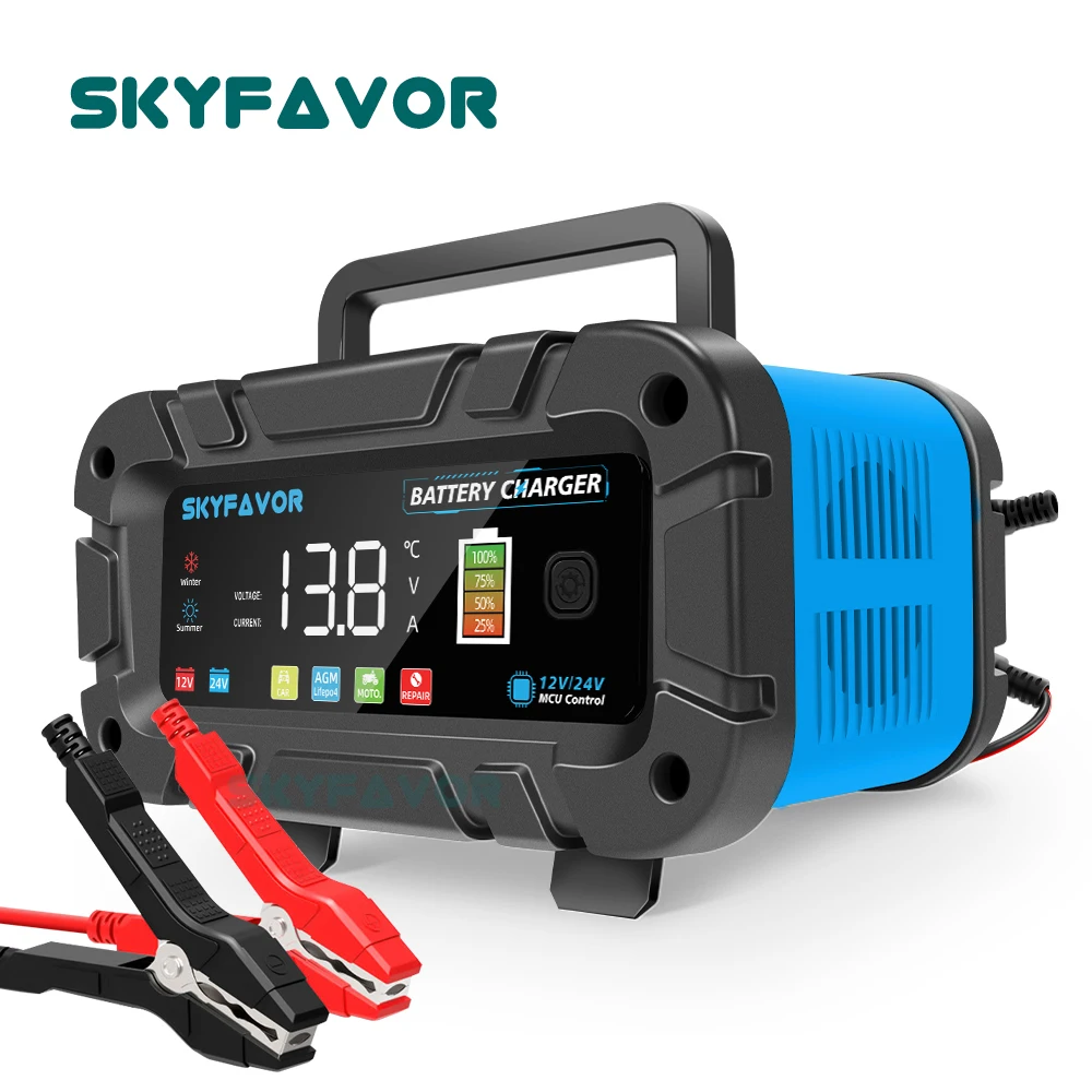 เครื่องชาร์จแบตเตอรี่อัตโนมัติ - Lifepo4 Battery Charger Smart Automatic บทวิจารณ์และราคา