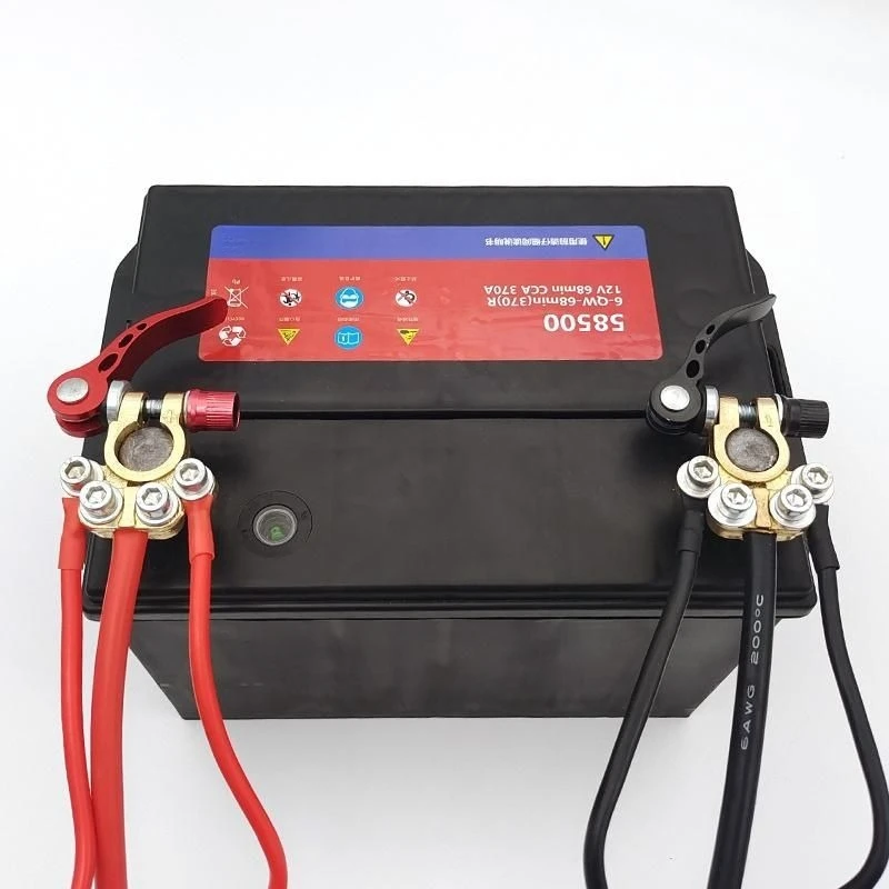 ขั้วต่อแบตเตอรี่รถยนต์แบบหนาพิ - Battery Terminal Clamps Quick Release Brass บทวิจารณ์และราคา