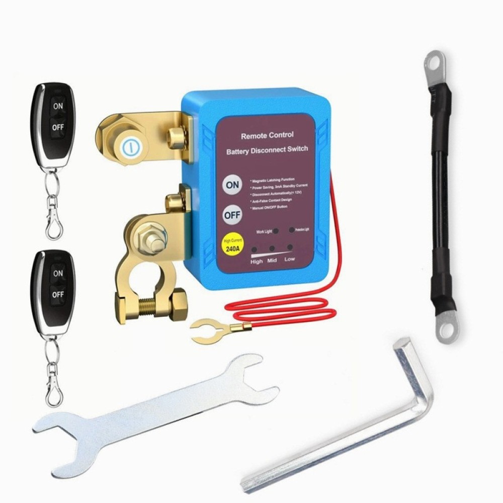 สวิตช์ตัดการจ่ายไฟแบตเตอรี่รถย - Battery Disconnect Switch Master Cut Off บทวิจารณ์และราคา