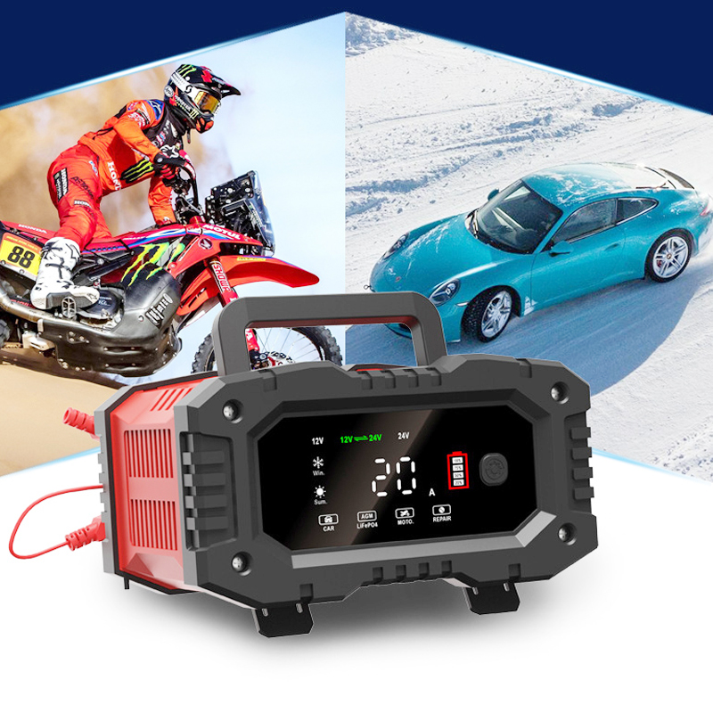 Eafc ที่ชาร์จกระบอกบดพริกไทยเต - Smart Car Battery Charger 12V 24V 20A บทวิจารณ์และราคา