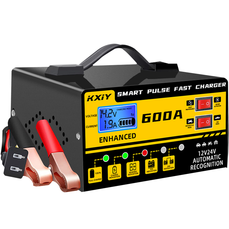 เครื่องชาร์จแบตเตอรี่รถยนต์ 12 - Smart Car Battery Charger 12V 24V 20A บทวิจารณ์และราคา