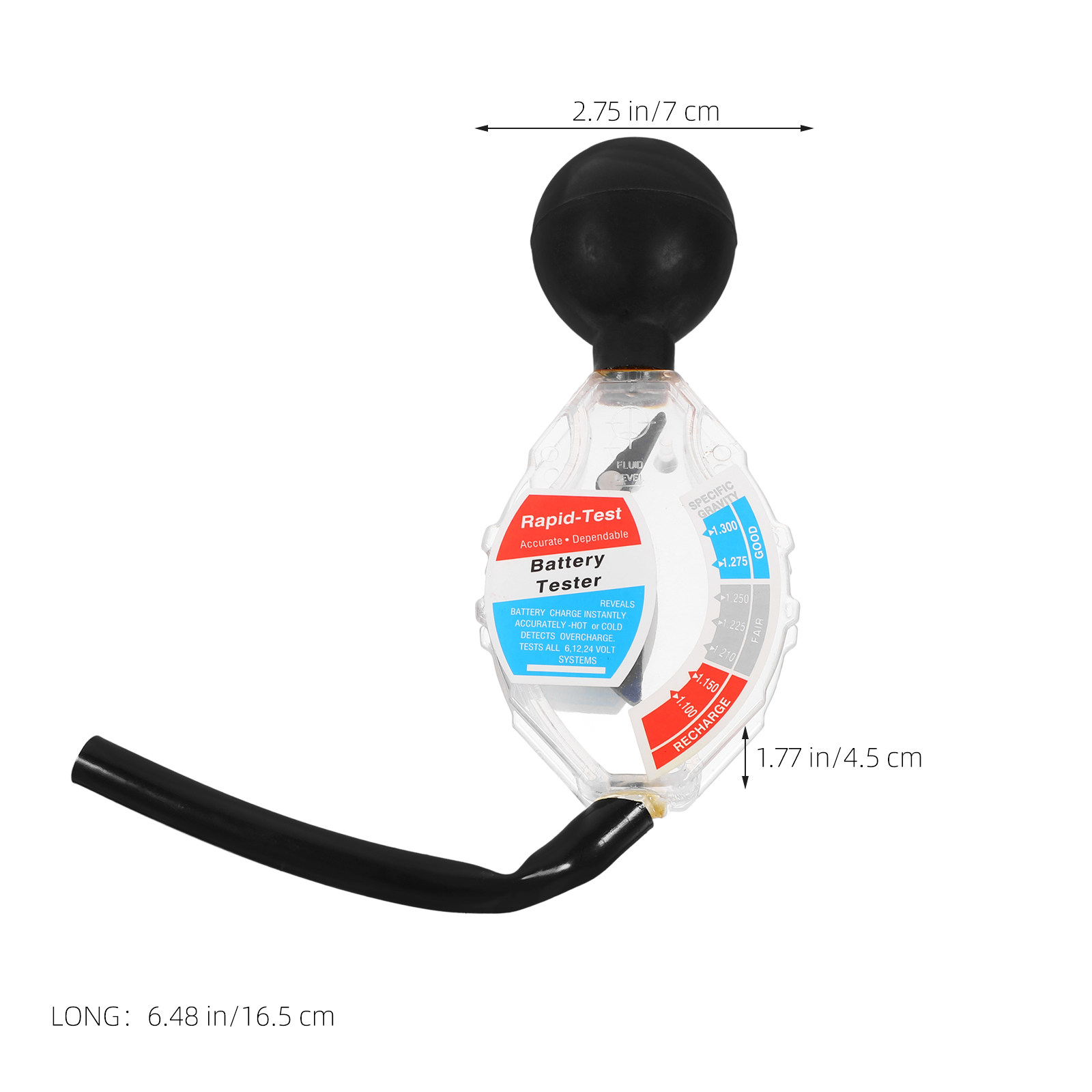 ไฮโดรมิเตอร์แบตเตอรี่ ใช้งานง่ - Battery Hydrometer Specific Gravity Tester บทวิจารณ์และราคา