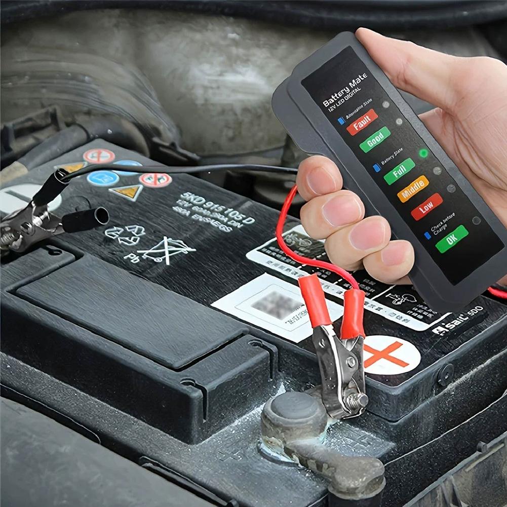 เครื่องทดสอบไดนาโมดิจิตอล 12V  - Alternator Tester Digital Diagnostic Tool บทวิจารณ์และราคา