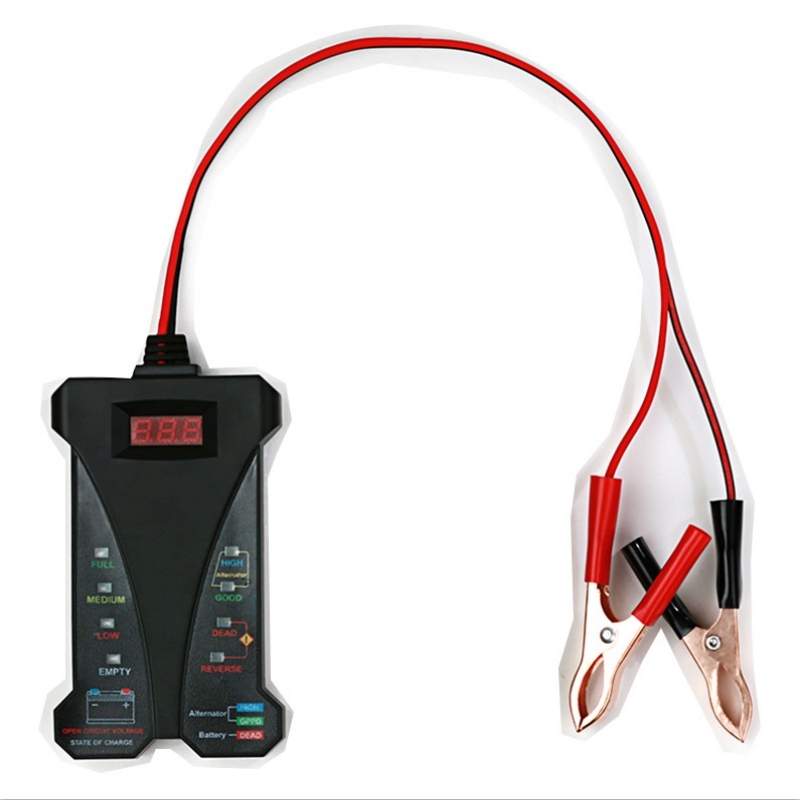 ขายร้อน 12V รถสมาร์ทจอแสดงผล L - Alternator Tester Digital Diagnostic Tool บทวิจารณ์และราคา