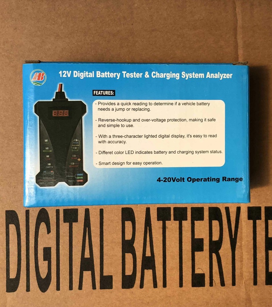 ขายร้อน 12V รถสมาร์ทจอแสดงผล L - Alternator Tester Digital Diagnostic Tool บทวิจารณ์และราคา