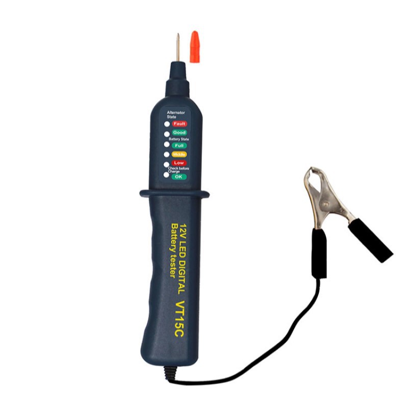 MINI 12V รถเครื่องทดสอบแบตเตอร - Alternator Tester Digital Diagnostic Tool บทวิจารณ์และราคา