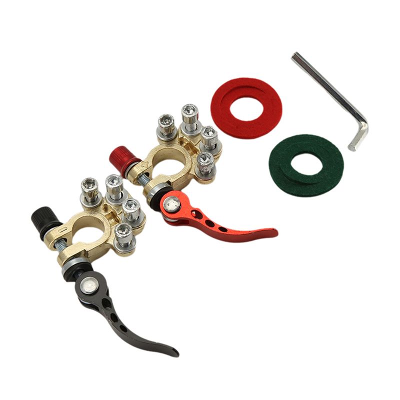 ขั้วต่อแบตเตอรี่รถยนต์ N26R-12 - Battery Terminal Clamps Quick Release Brass บทวิจารณ์และราคา