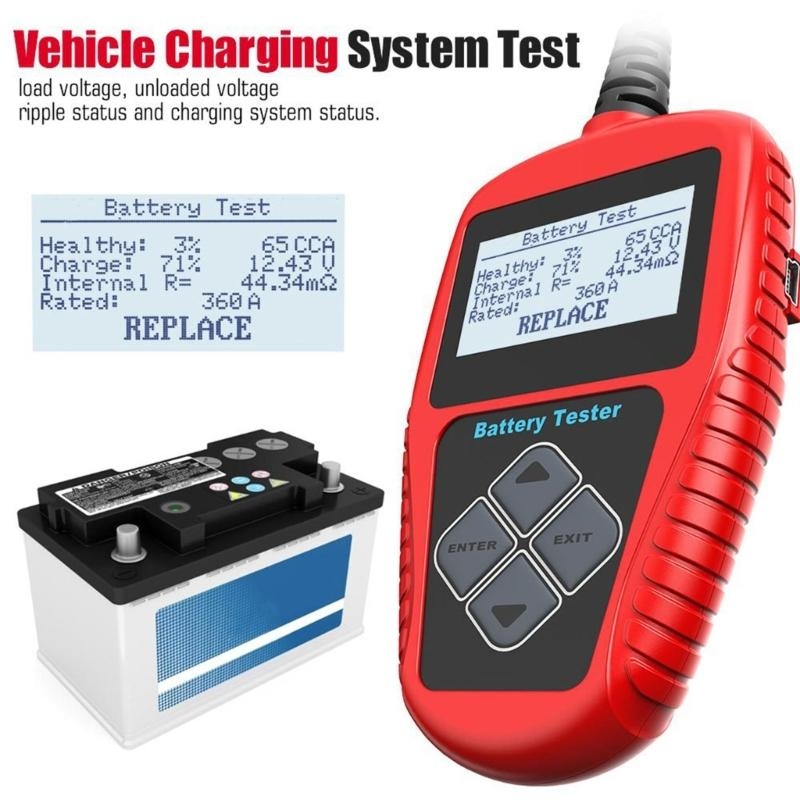 462A รถจักรยานยนต์-เครื่องตรวจ - Alternator Tester Digital Diagnostic Tool บทวิจารณ์และราคา