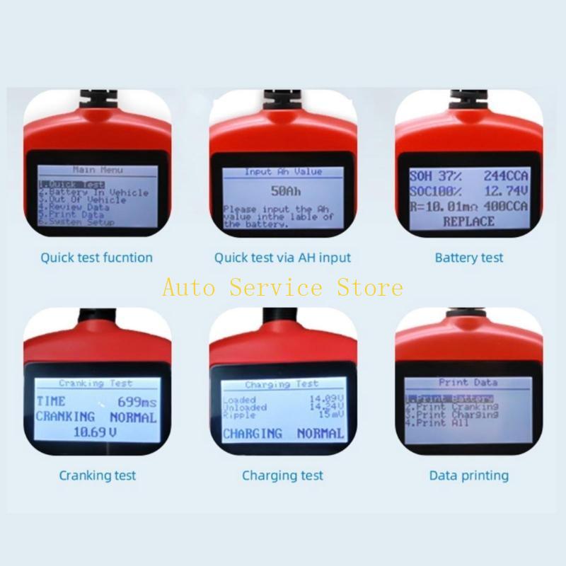 462A รถจักรยานยนต์-เครื่องตรวจ - Alternator Tester Digital Diagnostic Tool บทวิจารณ์และราคา