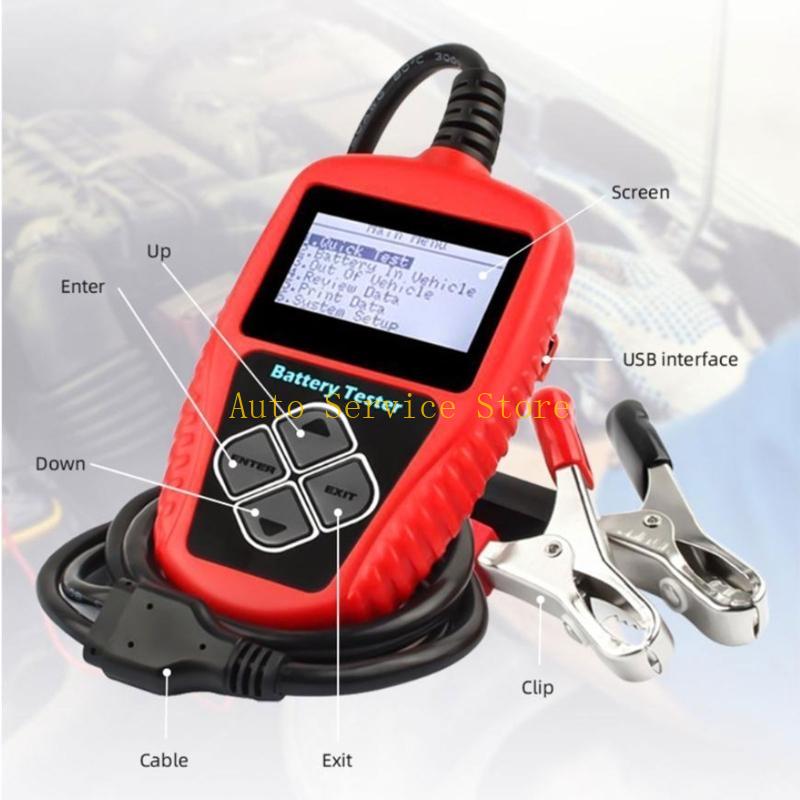 462A รถจักรยานยนต์-เครื่องตรวจ - Alternator Tester Digital Diagnostic Tool บทวิจารณ์และราคา