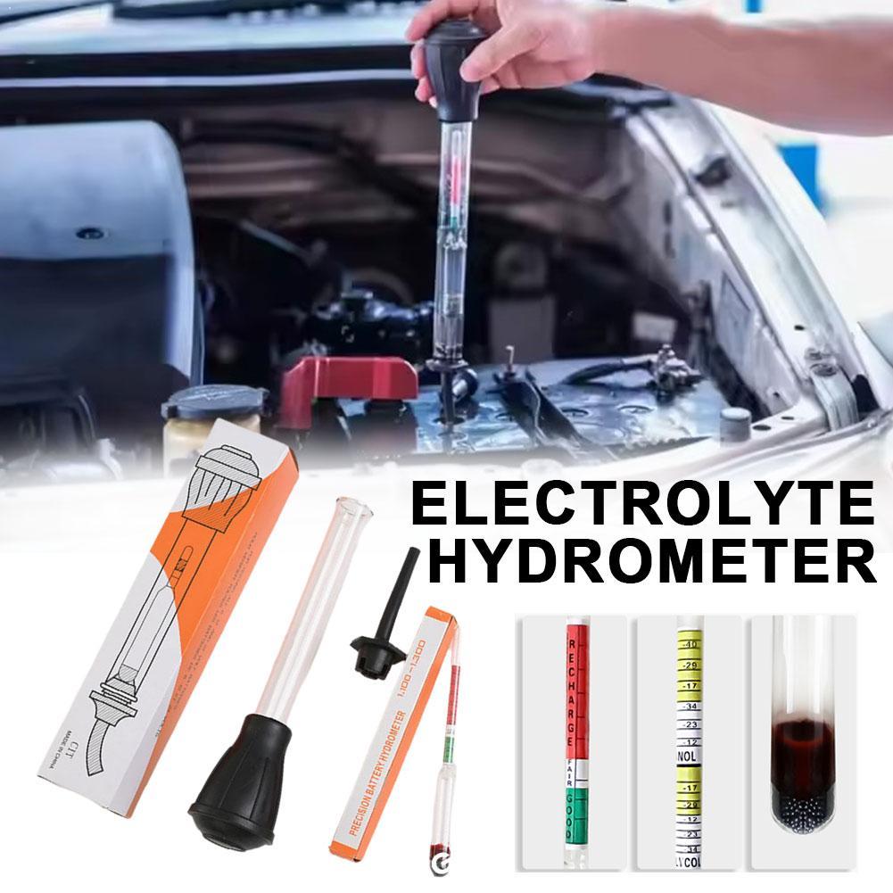 เครื่องวัดความหนาแน่นแบตเตอรี่ - Battery Hydrometer Specific Gravity Tester บทวิจารณ์และราคา