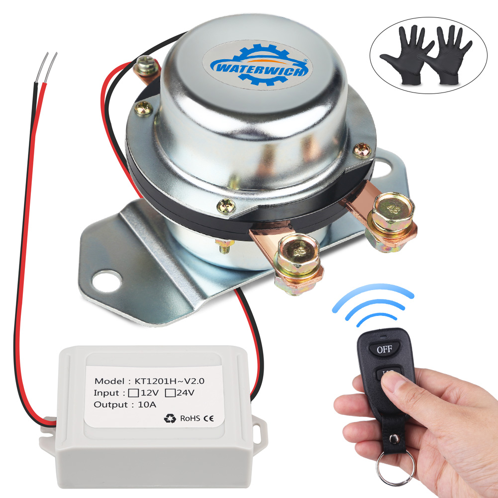 สวิตช์แบตเตอรี่12V 24V สวิตช์ค - Battery Disconnect Switch Master Cut Off บทวิจารณ์และราคา