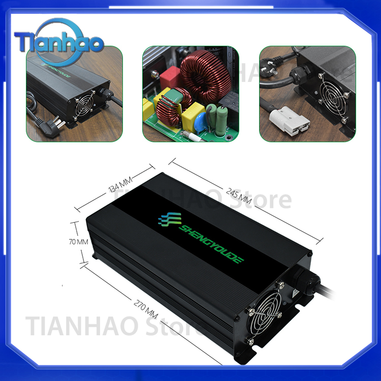 เครื่องชาร์จแบตเตอรี่อัจฉริยะอ - Lifepo4 Battery Charger Smart Automatic บทวิจารณ์และราคา