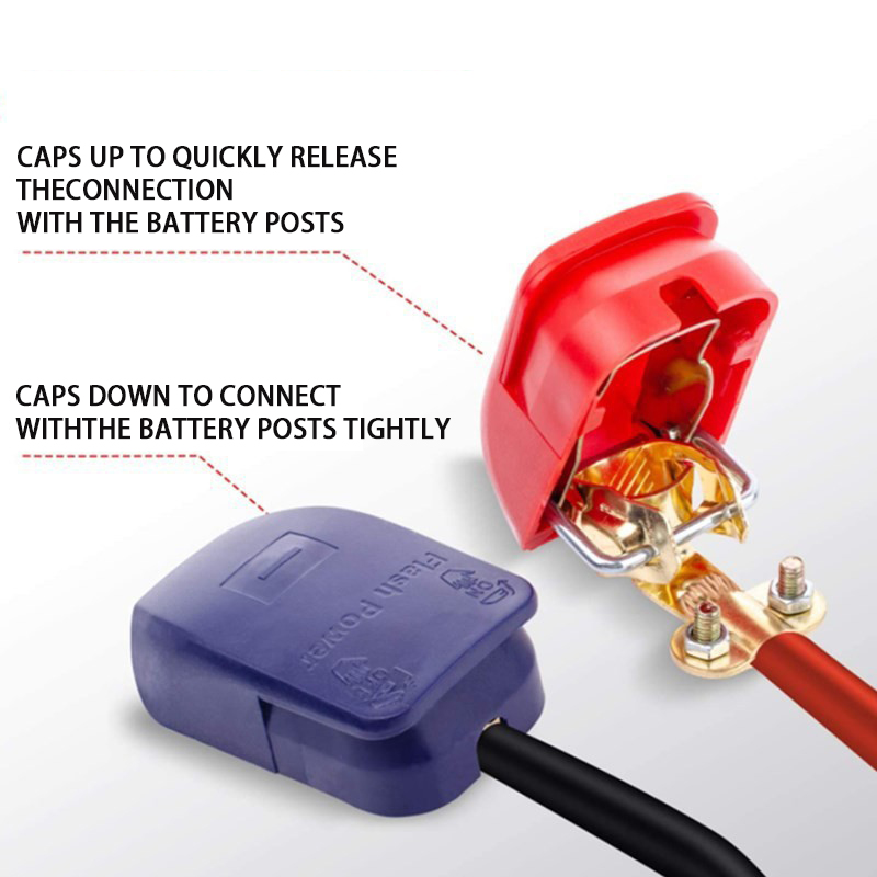 ขั้วต่อแบตเตอรี่รถยนต์แบบปลดเร - Battery Terminal Clamps Quick Release Brass บทวิจารณ์และราคา