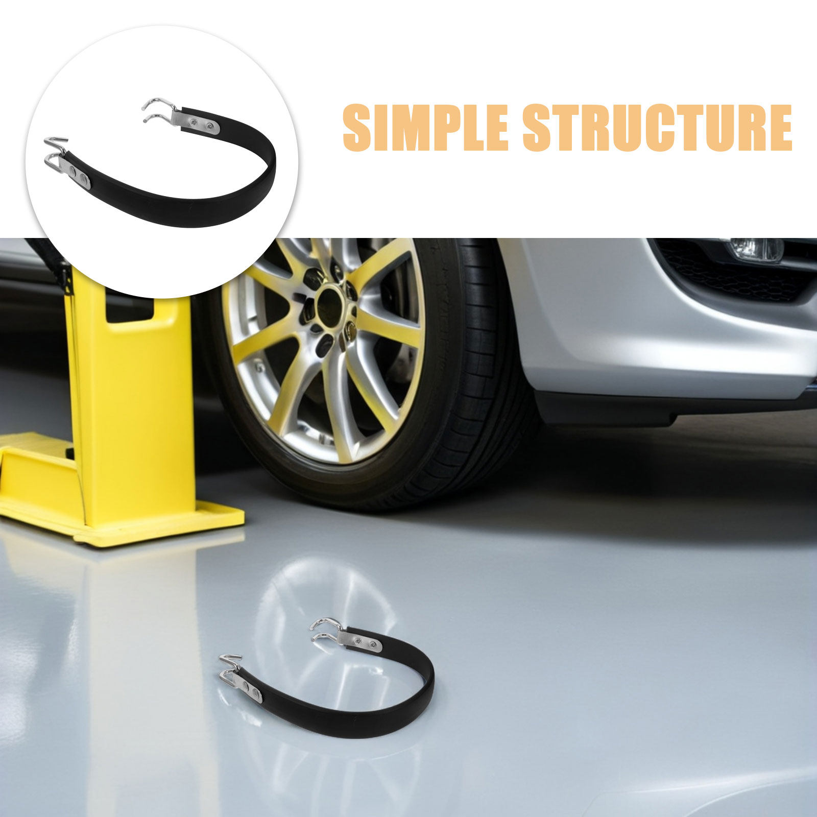 สายรัดแบตเตอรี่รถยนต์โลหะ 2 ชิ - Battery Carry Strap Lifter Heavy Duty บทวิจารณ์และราคา