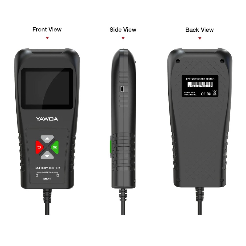 เครื่องทดสอบแบตเตอรี่รถยนต์ 3i - Car Battery Load Tester Digital Cranking บทวิจารณ์และราคา