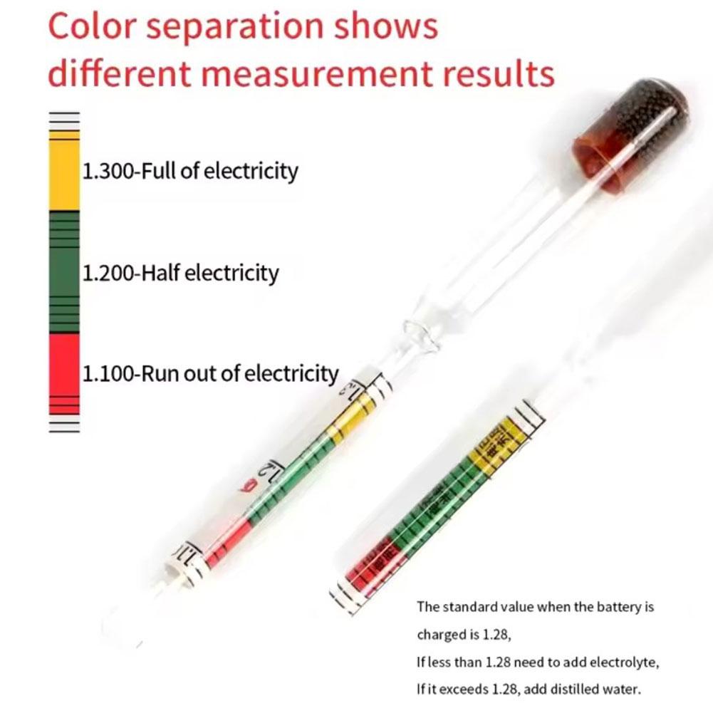 เครื่องวัดความหนาแน่นแบตเตอรี่ - Battery Hydrometer Specific Gravity Tester บทวิจารณ์และราคา