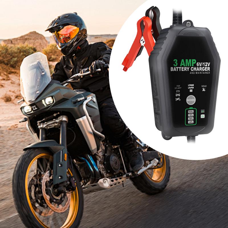 3000mA 6V 12V อัตโนมัติ Smart  - Lifepo4 Battery Charger Smart Automatic บทวิจารณ์และราคา