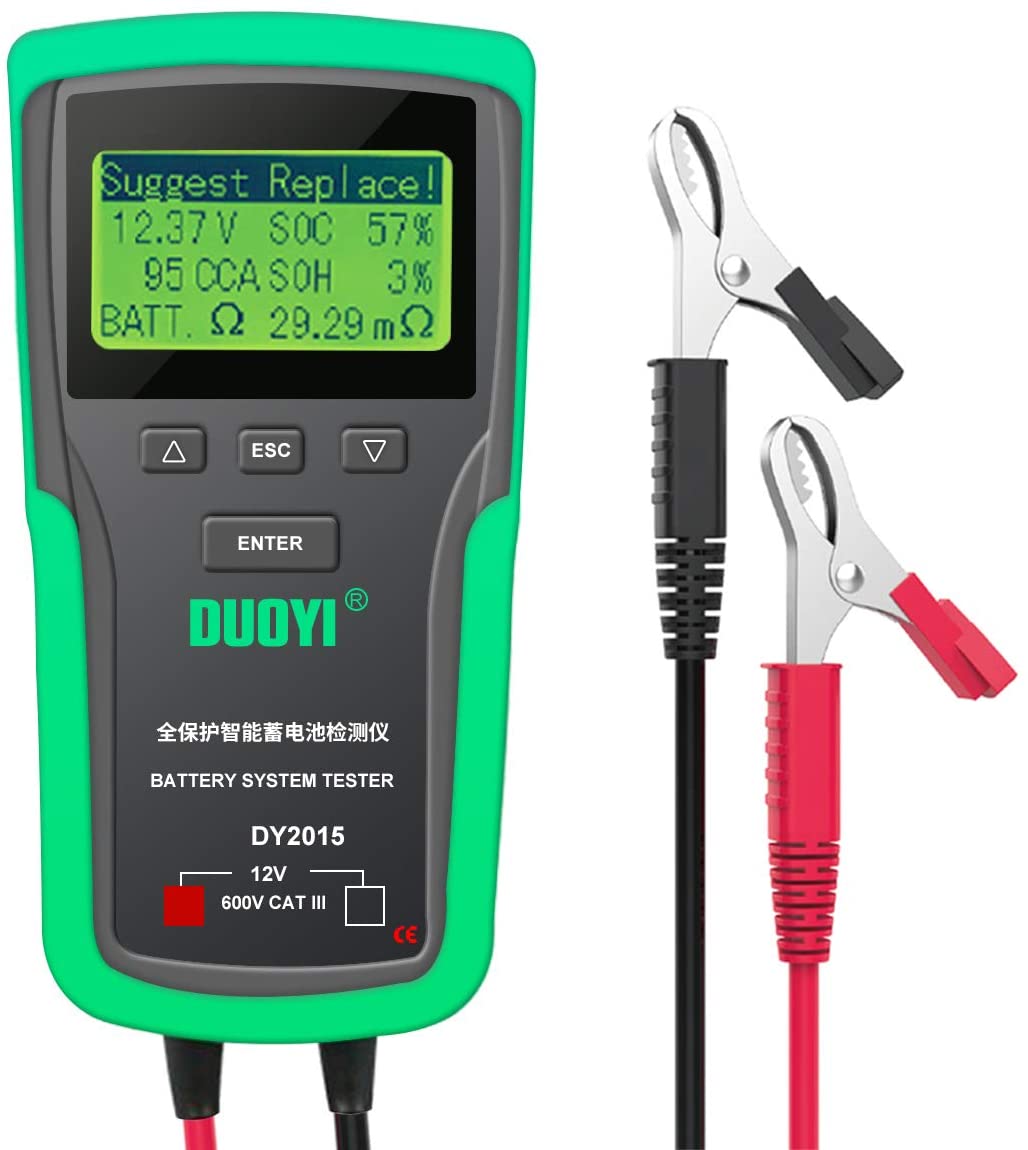 เครื่องทดสอบระบบแบตเตอรี่รถยนต - Car Battery Load Tester Digital Cranking บทวิจารณ์และราคา