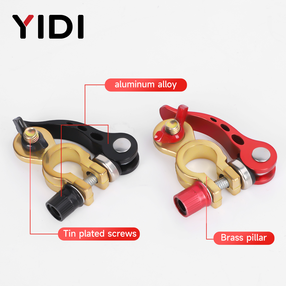 ขั้วต่อแบตเตอรี่รถยนต์แบบปลดเร - Battery Terminal Clamps Quick Release Brass บทวิจารณ์และราคา